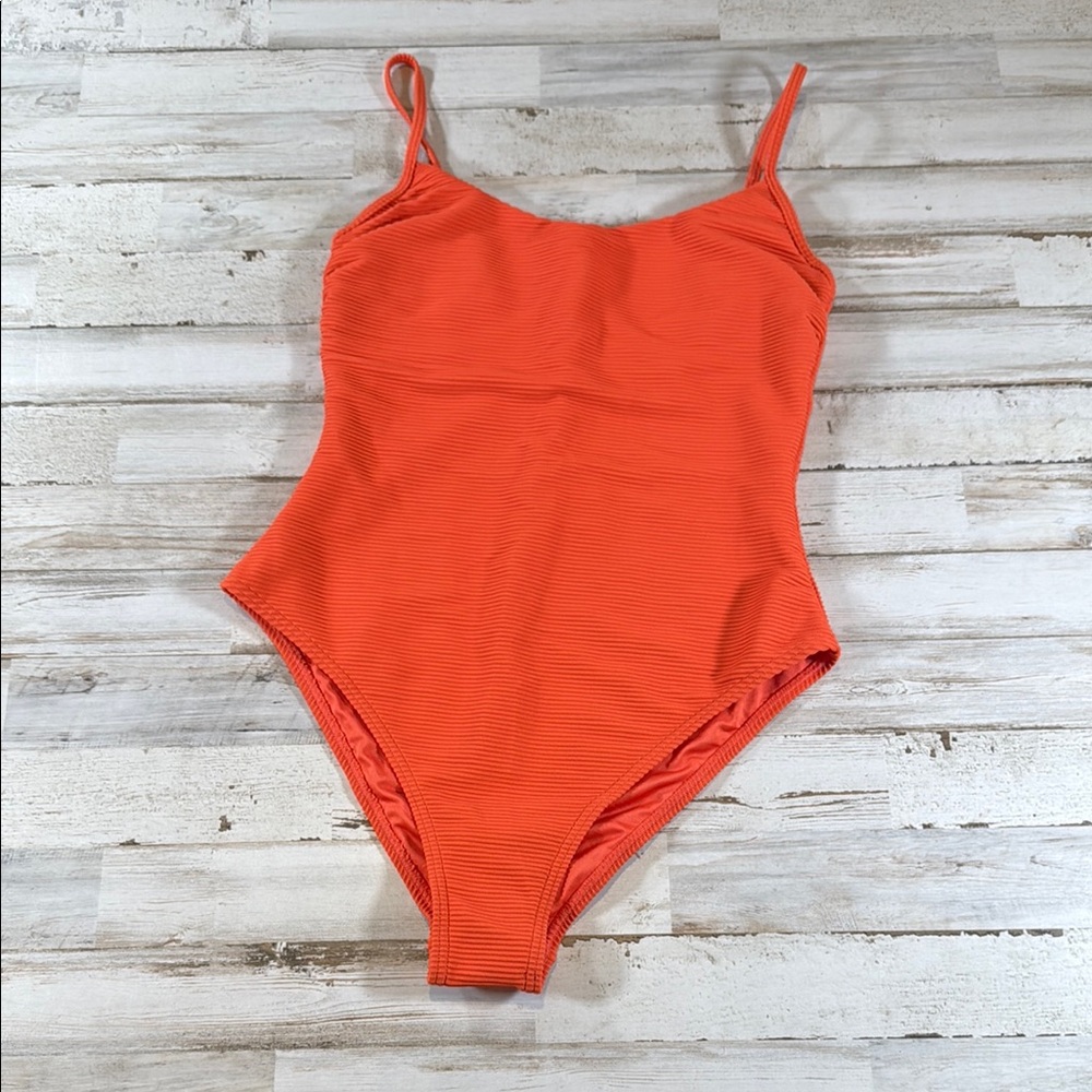 Billabong Orange Women's One Piece Swimsuit